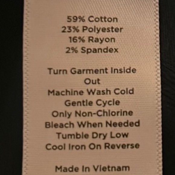 Talbots, Wrap Front, Long Sleeves Top, Forest Green, Size LP - Picture 5 of 5